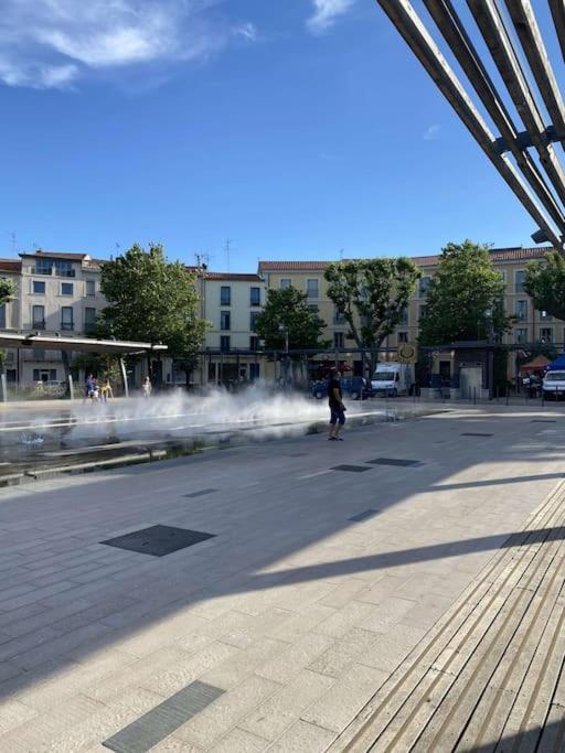 Les Balences - Jolie Studio Place Jean Jaures Beziers -Wifi Daire Dış mekan fotoğraf